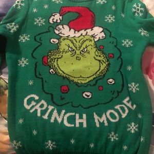 Grinch ugly sweater.